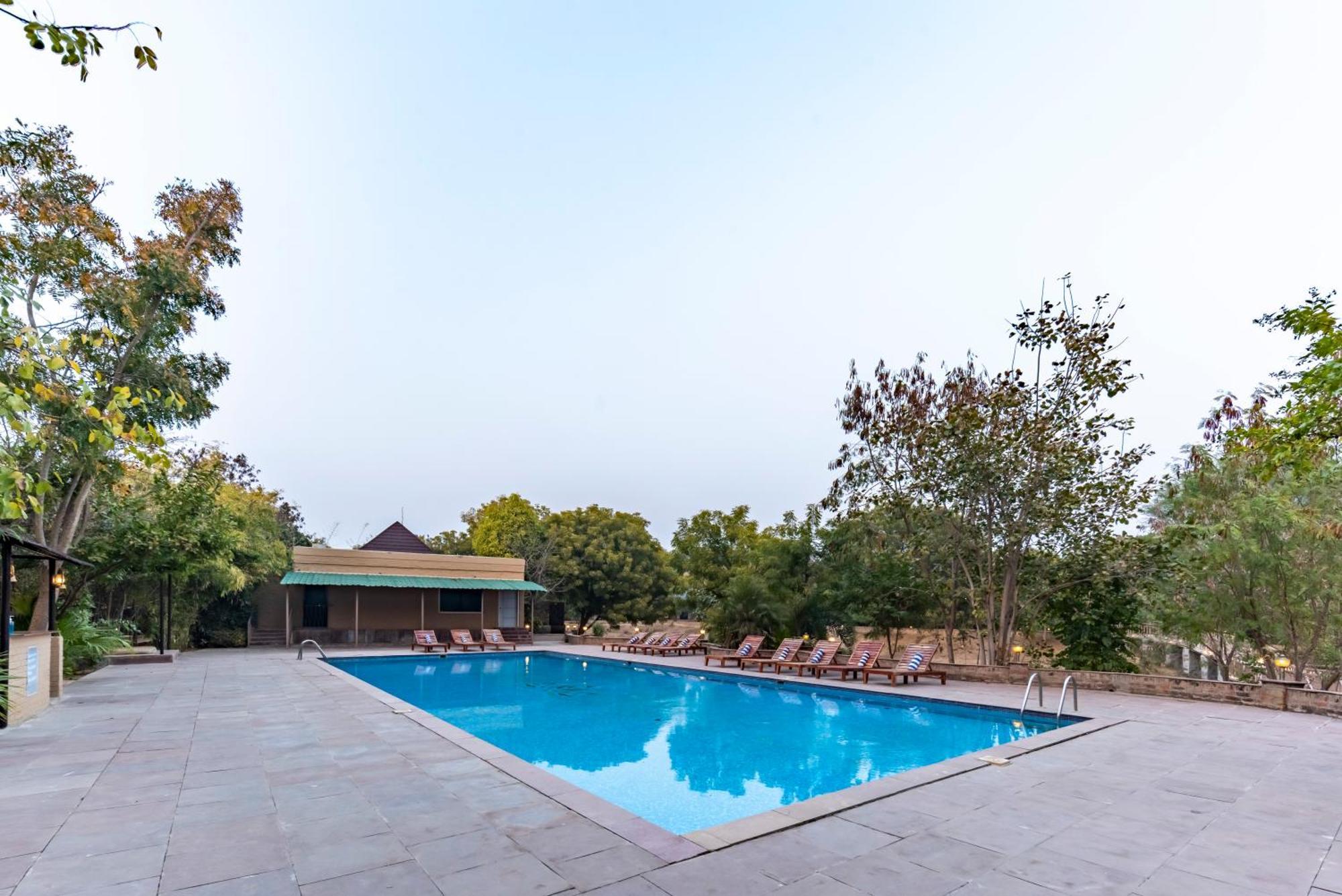 Vanaashrya Resort And Spa Sariska Tehla Exterior foto